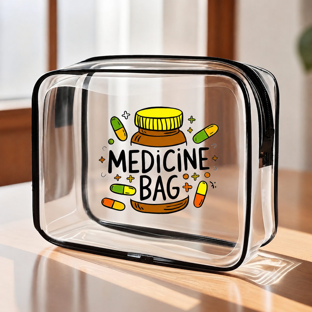 Transparent Travel Organizer Pouch