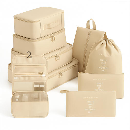 The 8-Piece Essential Packing Cube Set