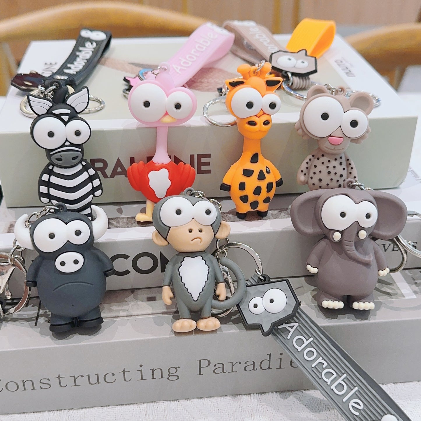 The Petite Zoo Charm Keychain