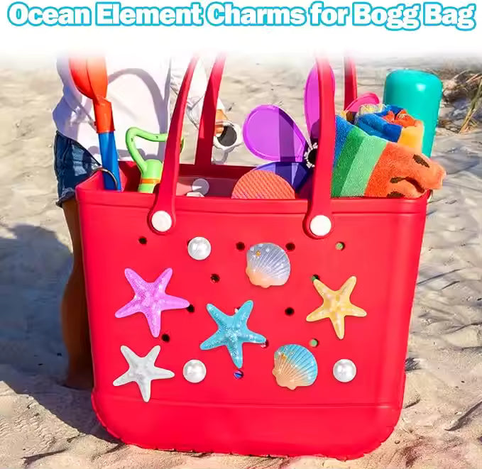 Beach Pin Charms