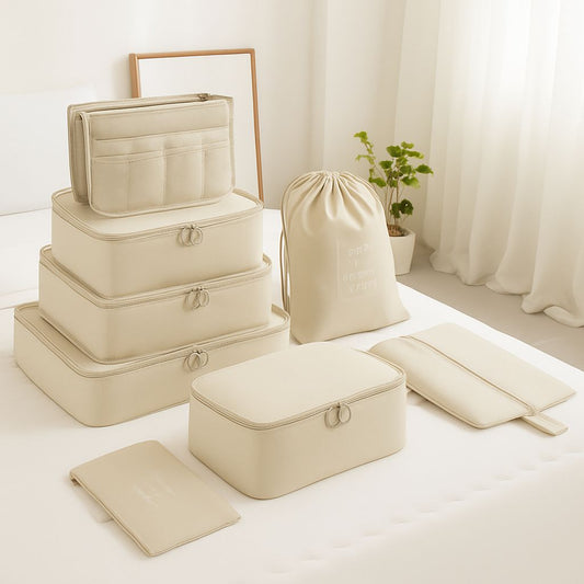 The 8-Piece Essential Packing Cube Set 2
