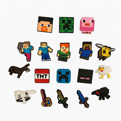 The Minecraft Pins - Pack of 18