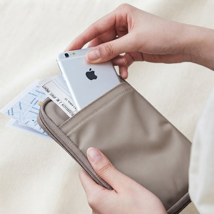 The Hands-Free Travel Passport Pouch
