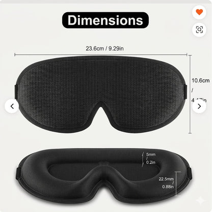 3D Blackout Sleep Mask