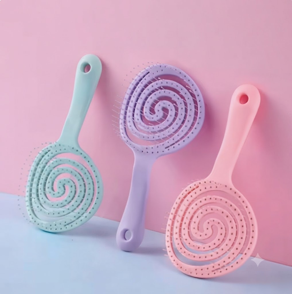 Spiral Detangling Hair Brush