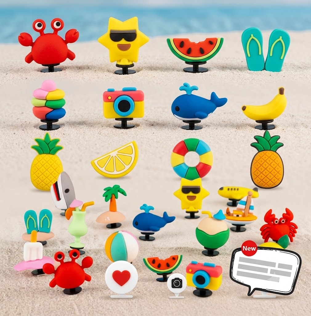 3D PVC Pins Collection