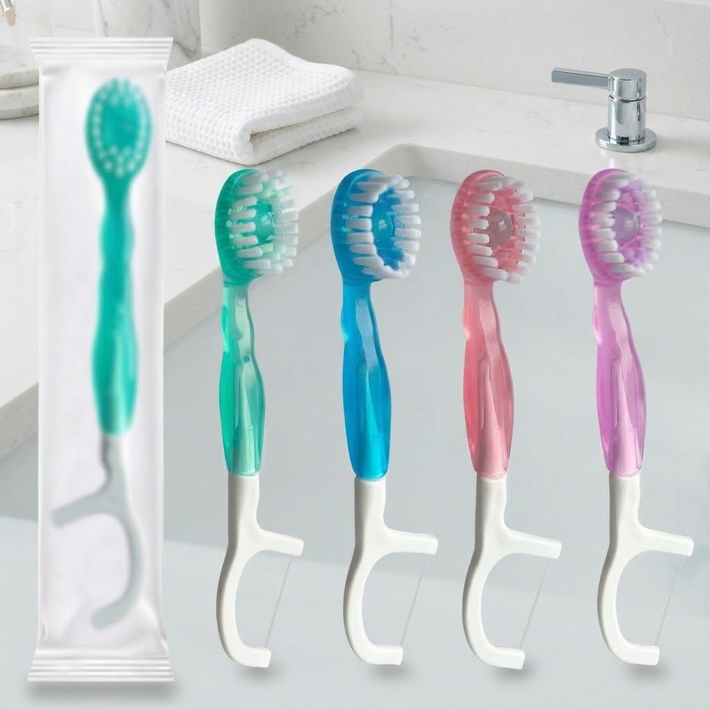 Pre-Pasted Travel Toothbrush