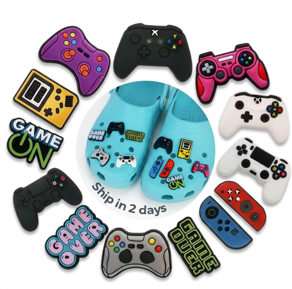 Gaming Shoe Pins - Pack of 13
