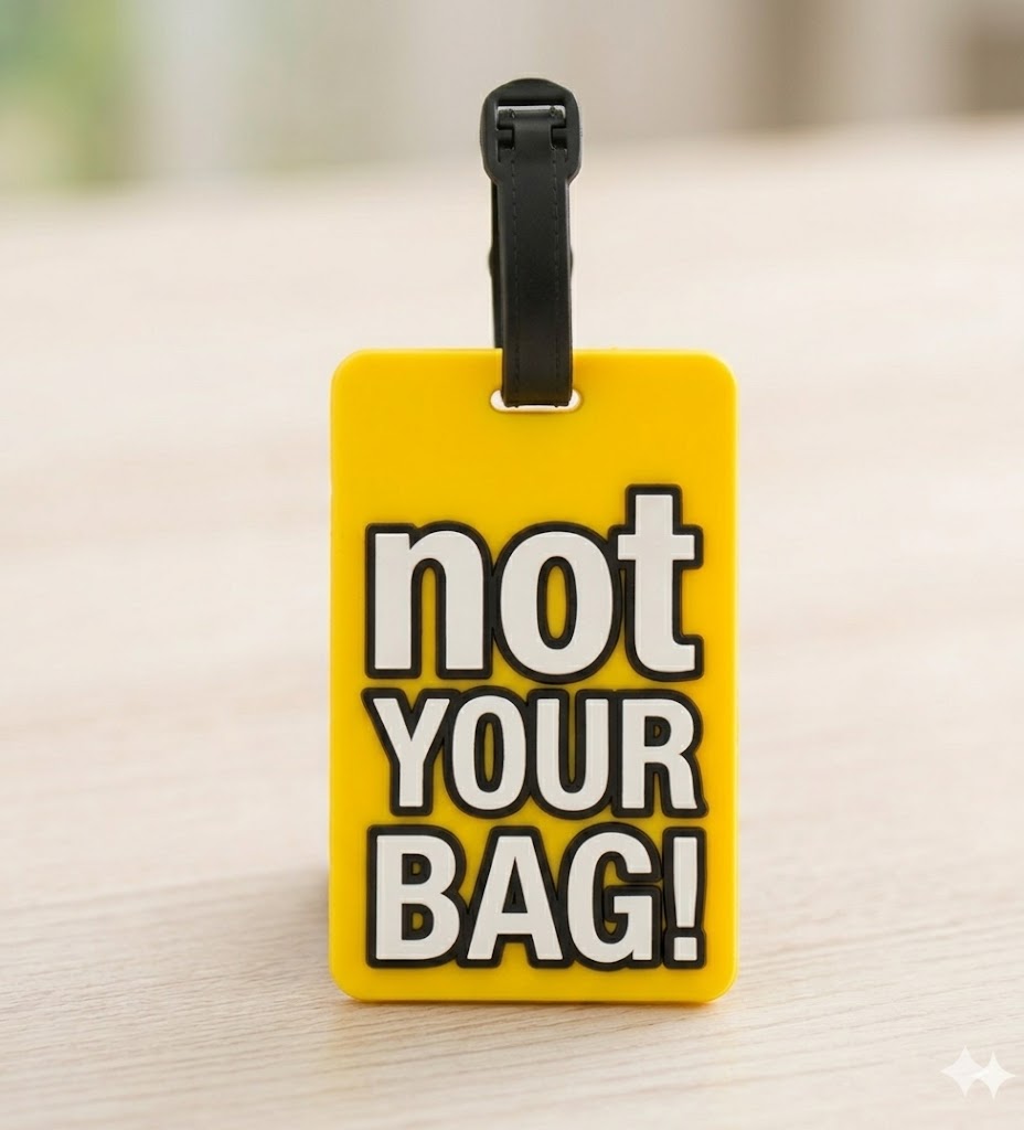 “Not Your Bag” ID Tag