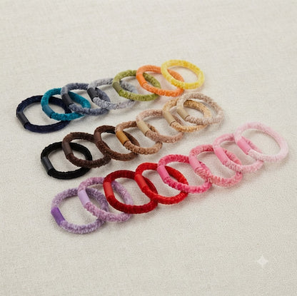 Cloud Soft Fluffy Scrunchie Set | 10-Piece Collection