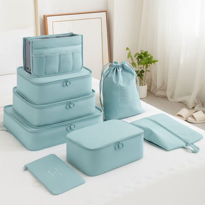 The 8-Piece Essential Packing Cube Set 2