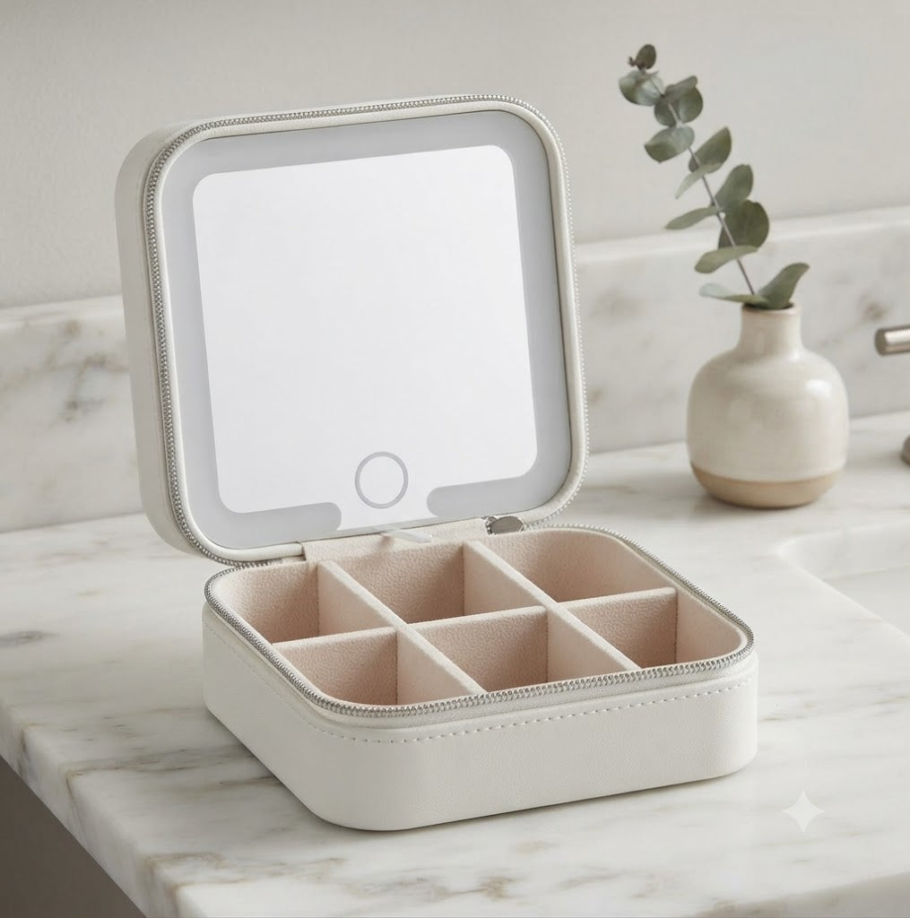 LED Travel Jewelry Organizer