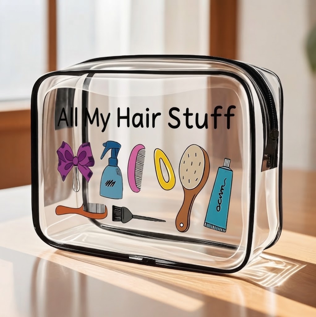 Transparent Travel Organizer Pouch