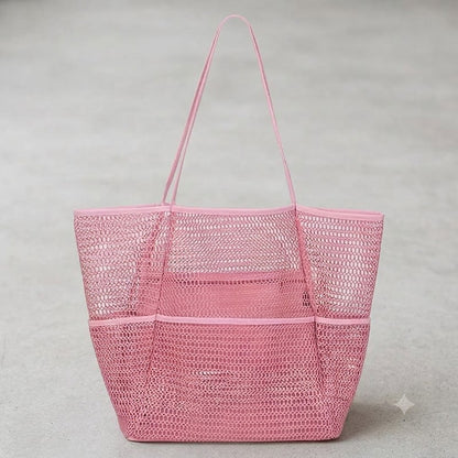 SandFree™ Multi-Pocket Mesh Beach Tote