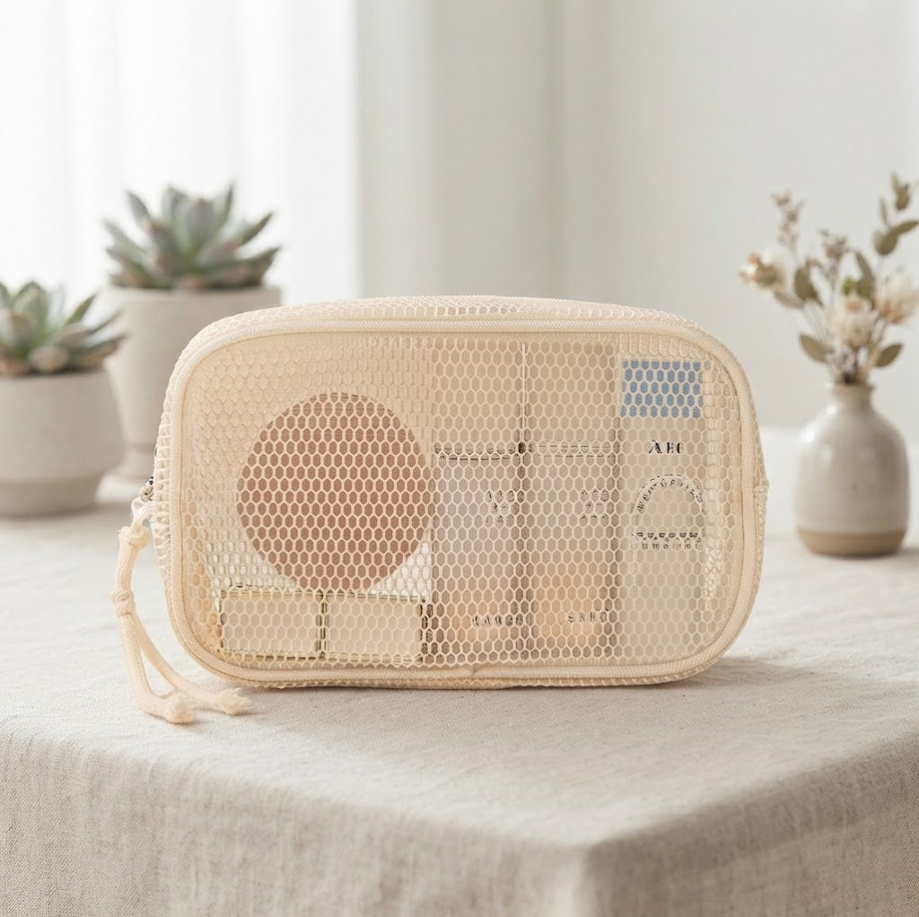 Everyday Mesh Beauty Pouch