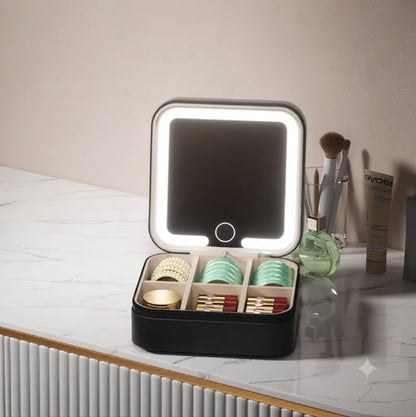 LED Travel Jewelry Organizer