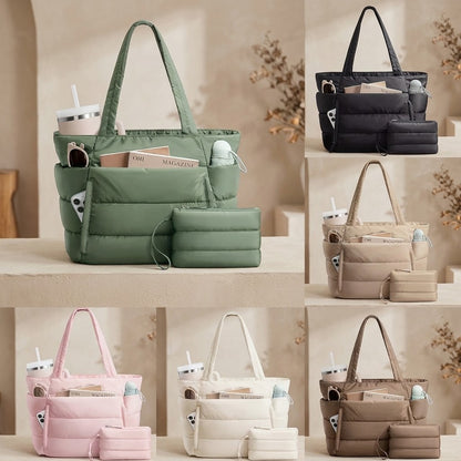Puffy Carryall Tote