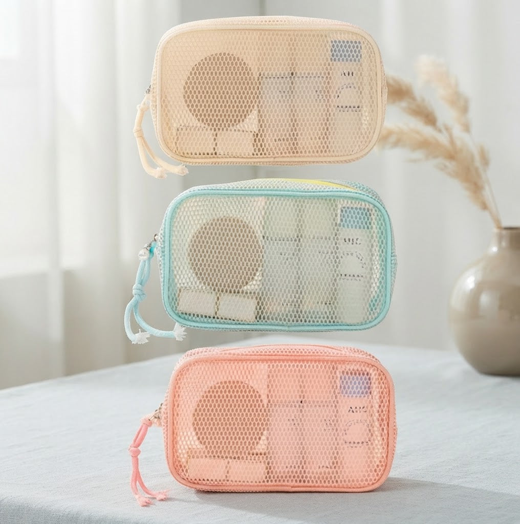Everyday Mesh Beauty Pouch