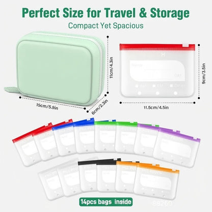 Travel Pill & Essentials Organizer