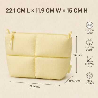 Puffy Cloud Makeup Bag