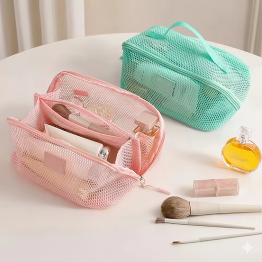 The Portable Mesh Toiletry Bag – My Store