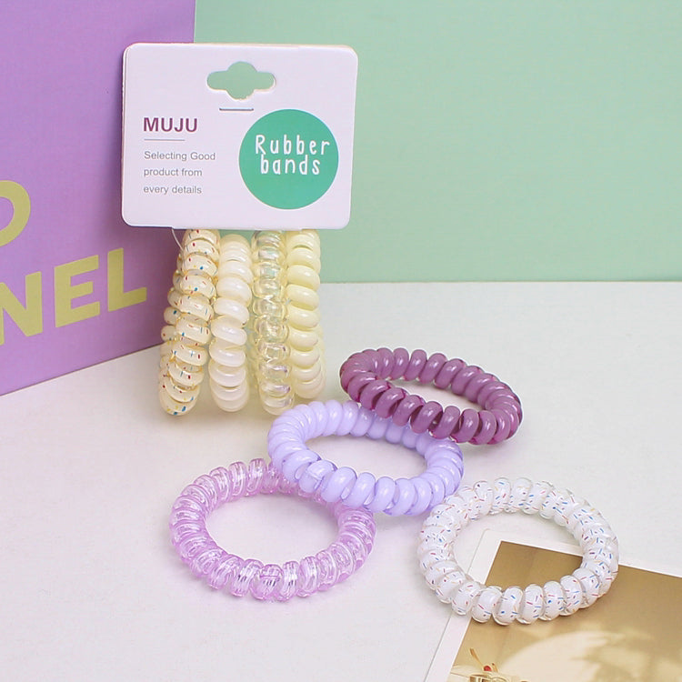 The Candy Color Hair Ties