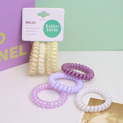 The Candy Color Hair Ties
