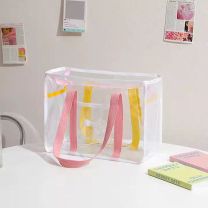 Clear View Beach Tote Bag