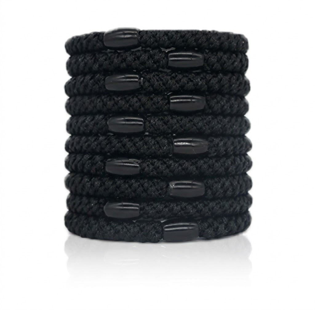 Braided Hair Ties / Bracelets – 10 PCS Set