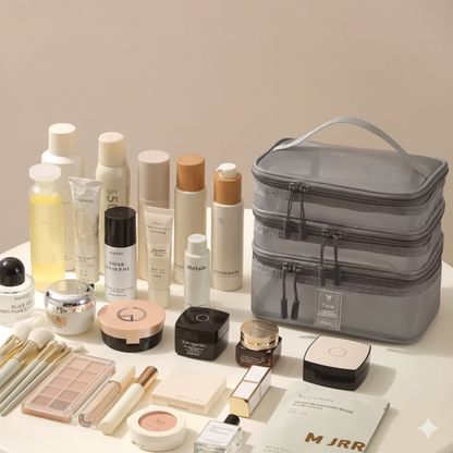 The Portable Mesh Toiletry Bag