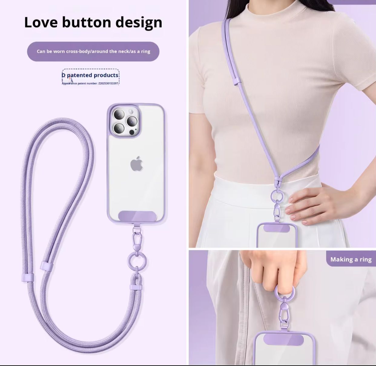 The Cross-Body Phone Strap