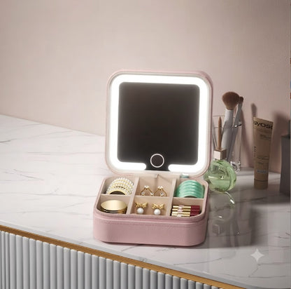 LED Travel Jewelry Organizer