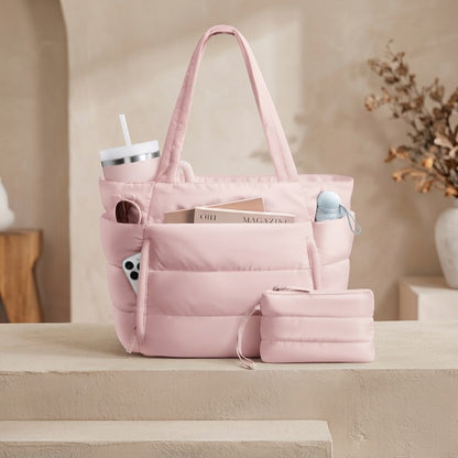 Puffy Carryall Tote