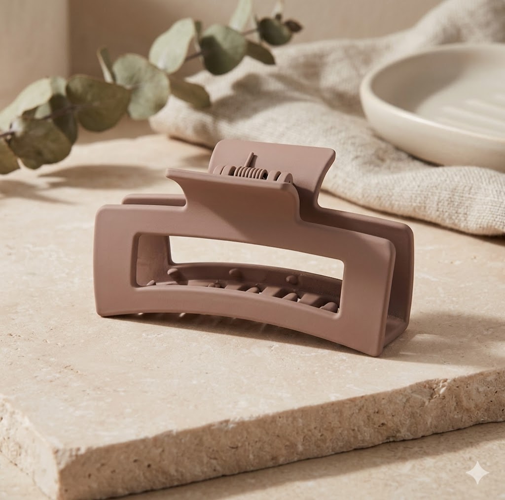 Blush Claw Clip