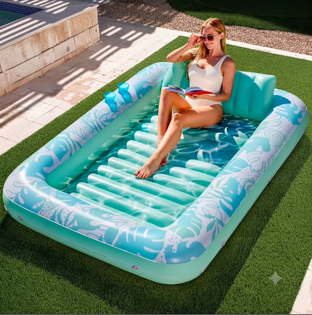 Inflatable Tanning Lounger