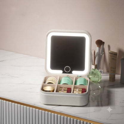 LED Travel Jewelry Organizer
