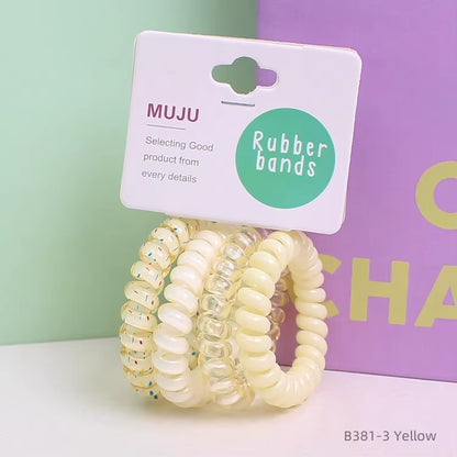 The Candy Color Hair Ties