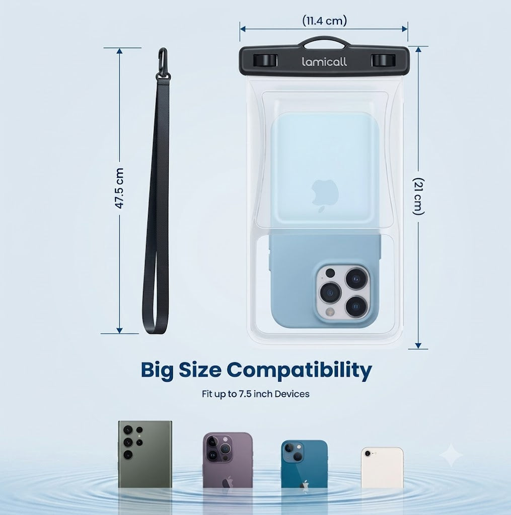 FloatSafe™ Waterproof Phone Pouch