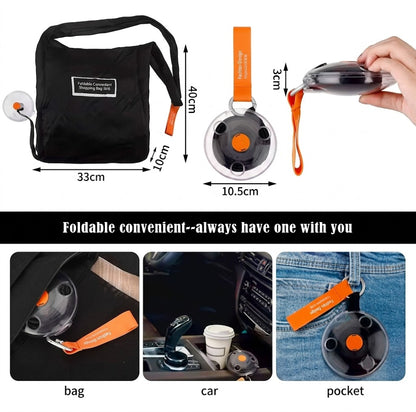 PocketPop™ Reusable Shopping Bag Keychain