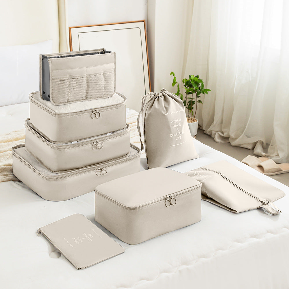 The 7-Piece Travel Cube Set