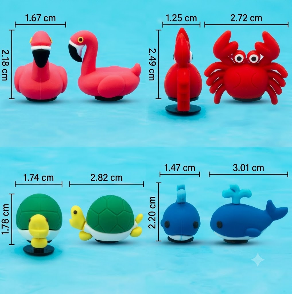 3D PVC Pins Collection