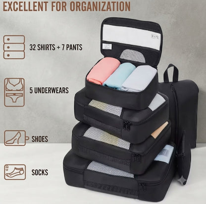 The 8-Piece Essential Packing Cube Set 3