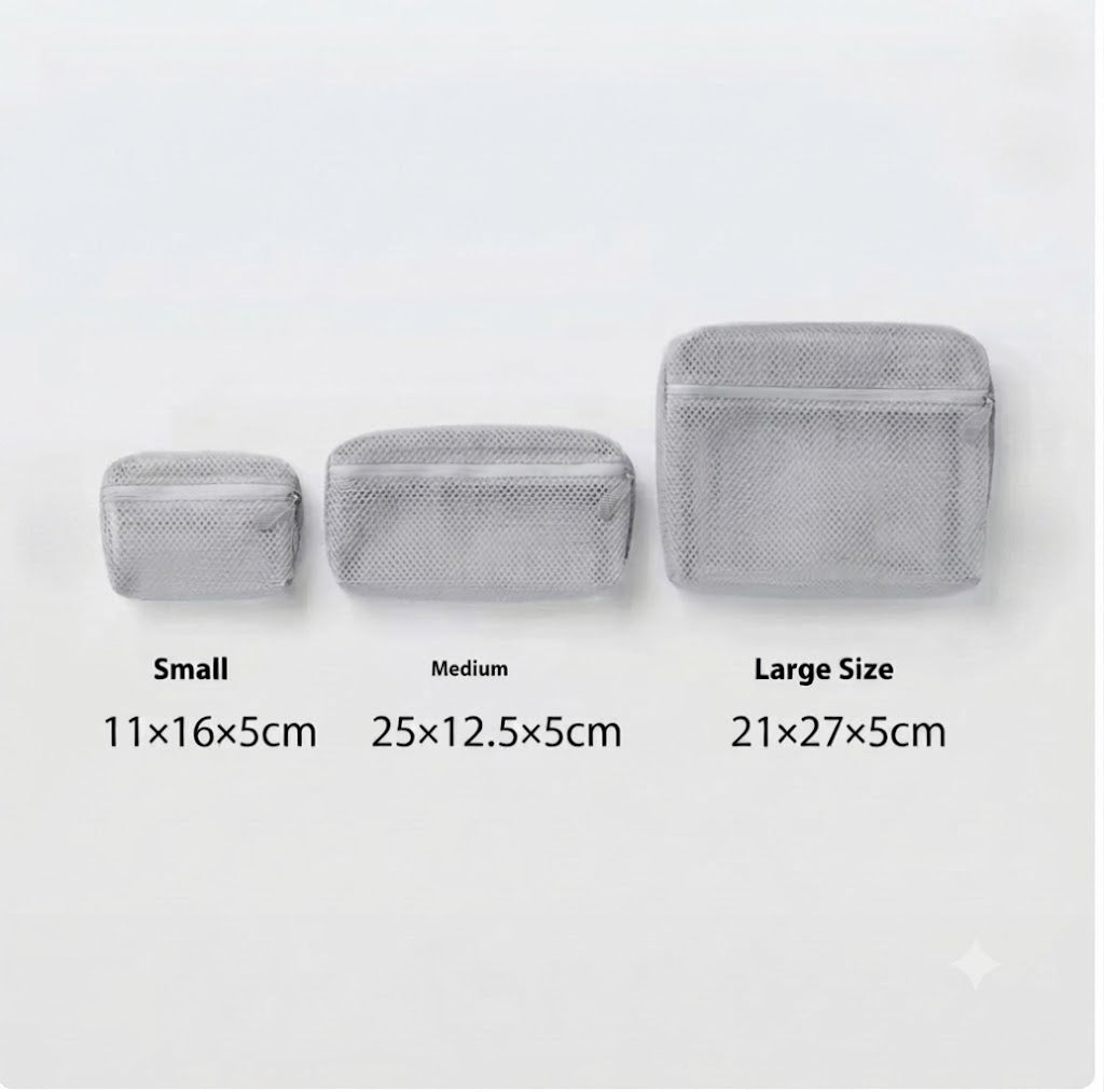 Mesh Essentials Pouch