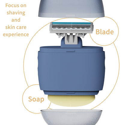 The 2-in-1 Travel Shave Pod